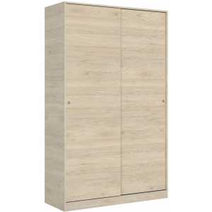 armario madera 2 puertas corredera 120 cm 6