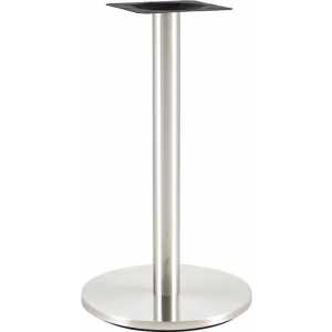 base de mesa benagil acero inoxidable base de 45 cms de diametro altura 72 cms