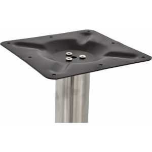 base de mesa benagil alta acero inoxidable 45110 cms pulido satinado 1