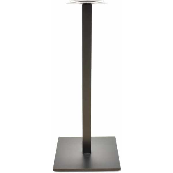 base de mesa beverly alta tubo cuadrado negra base de 45 x 45 cms altura 115 cms 1