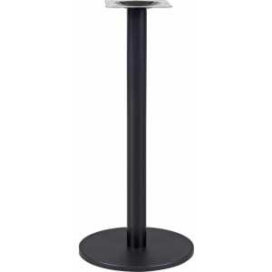 base de mesa boheme alta negra 43 cms de diametro altura 115 cms