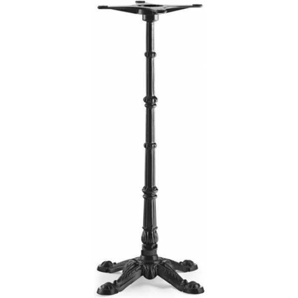 base de mesa bristol alta fundicion negra altura 108 cms