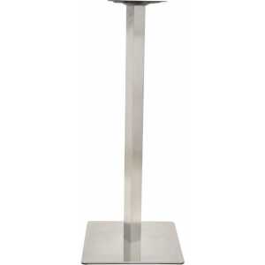 base de mesa copacabana alta acero inoxidable base de 45 x 45 cms altura 110 cms 1