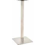 base de mesa copacabana alta acero inoxidable base de 45 x 45 cms altura 110 cms