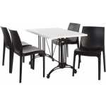 base de mesa eiffel new rectangular aluminio negra altura 70 cms 1
