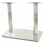 base de mesa ipanema acero inoxidable base de 70 x 40 cms altura 72 cms