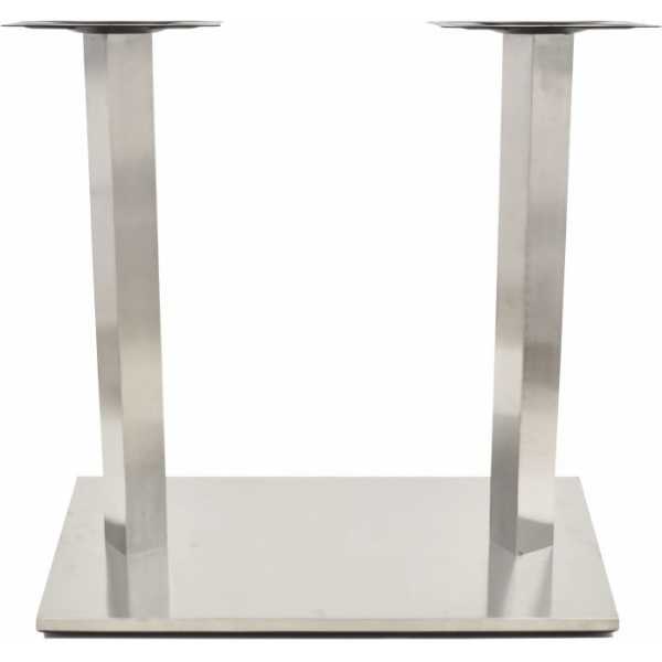 base de mesa ipanema acero inoxidable base de 70 x 40 cms altura 72 cms 3