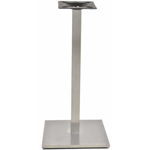 base de mesa ipanema alta acero inoxidable base de 45 x 45 cms altura 110 cms 2