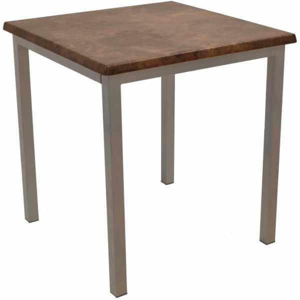 base de mesa lirio metal gris plata 65 x 65 cms altura 72 cms para tableros de 70 x 70 cms 1