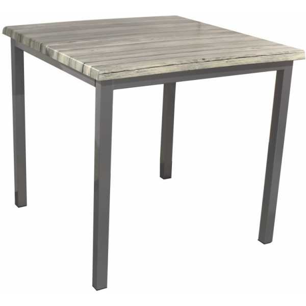 base de mesa lirio metal gris plata 75 x 75 cms altura 72 cms para tableros de 80 x 80 cms 1