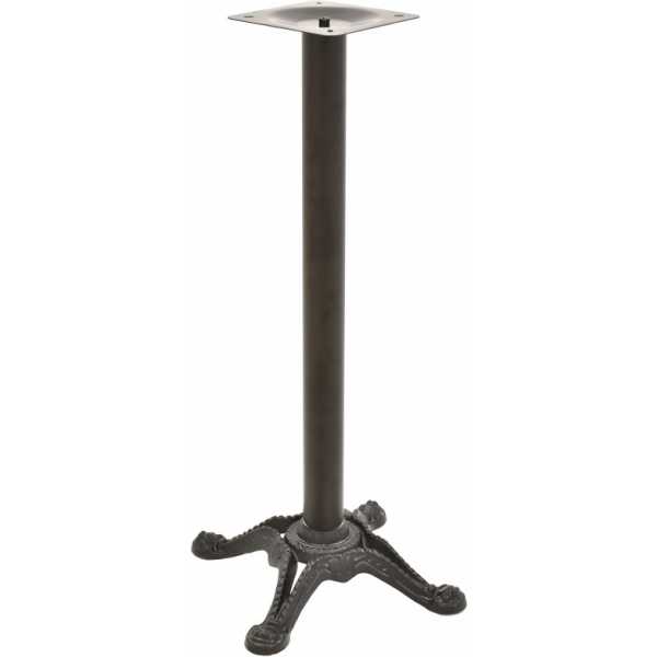 base de mesa rodano alta negra base de 58 x 58 cms altura 110 cms