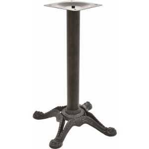 base de mesa rodano negra base de 58 x 58 cms altura 75 cms