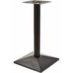 base de mesa soho negra base de 40 x 40 cms altura 72 cms