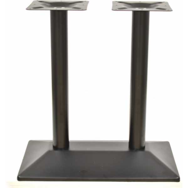 base de mesa soho rectangular negra base de 70 x 40 cms altura 72 cms