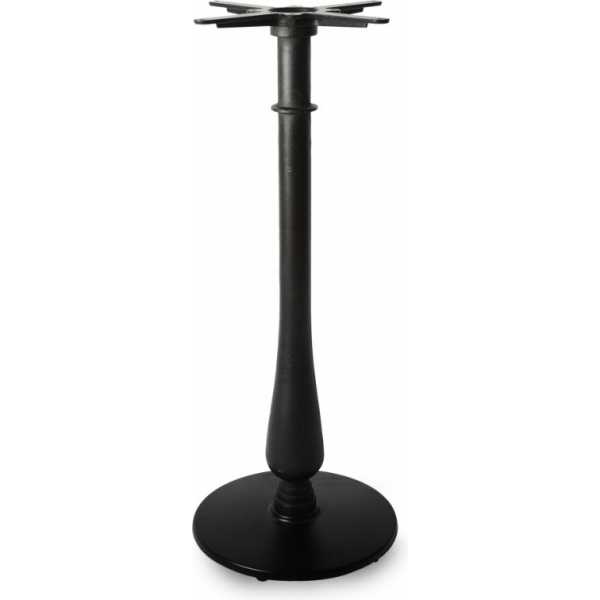 base de mesa tamesis alta negra 43 cms de diametro altura 108 cms