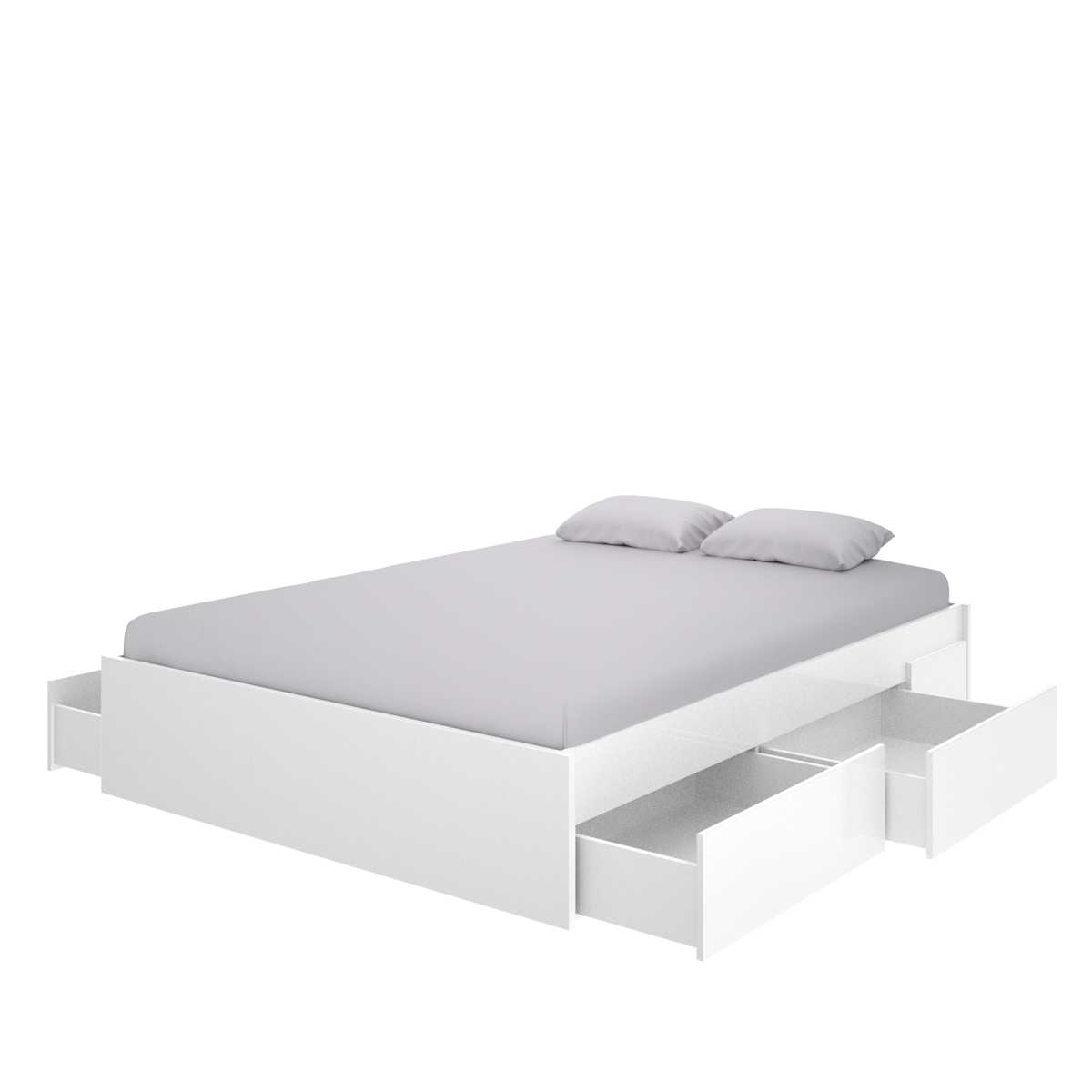 cama 4 cajones blanca 1