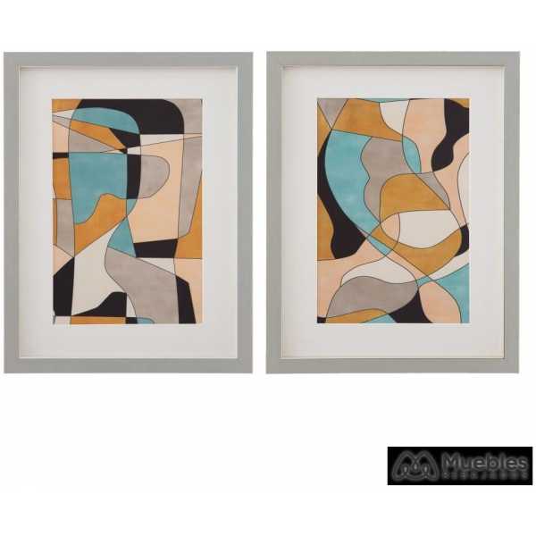 Cuadro impresion abstracto 2 m 30 x 250 x 40 cm 7