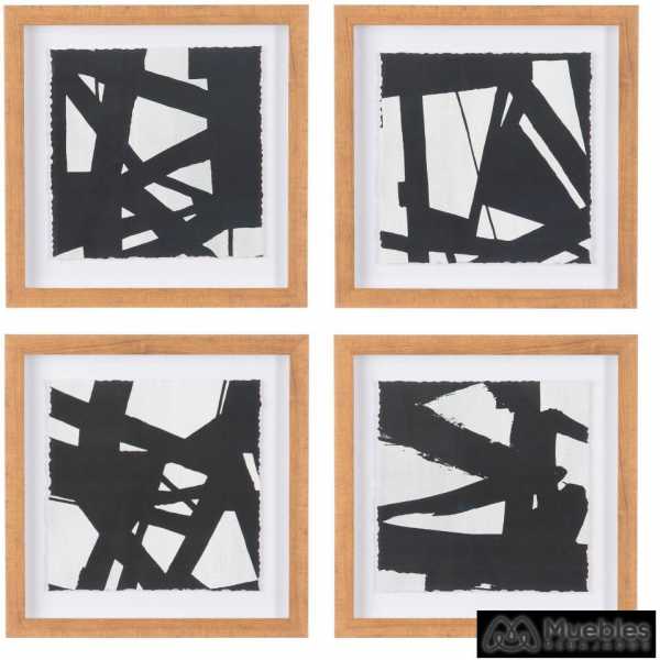 Cuadro impresion abstracto 4 m 30 x 250 x 30 cm