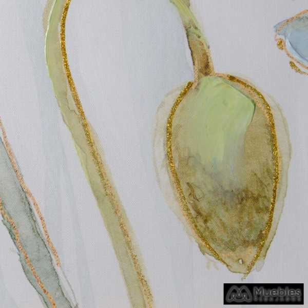 Cuadro impresion anemonas 4 m lienzo 60 x 250 x 60 cm 5