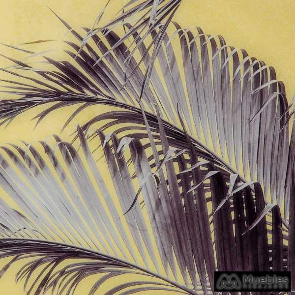 Cuadro impresion hojas palmera lienzo 100 x 250 x 100 cm 4