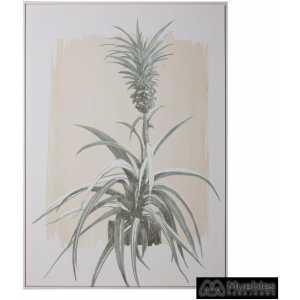 cuadro impresion planta lienzo 100 x 4 x 140 cm