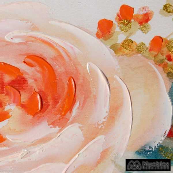 Cuadro impresion rosas 2 m lienzo 60 x 250 x 60 cm 17