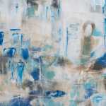 cuadro pintura abstracto 2 m blanco azul 80 x 350 x 120 cm 4