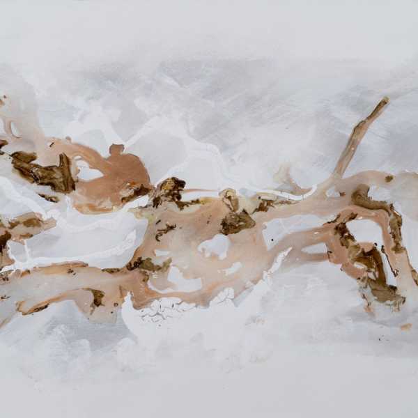 Cuadro pintura abstracto cobre lienzo 150 x 350 x 60 cm 2