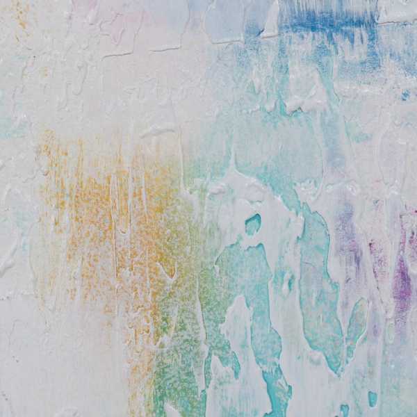 Cuadro pintura abstracto morado blanco 120 x 350 x 120 cm 3