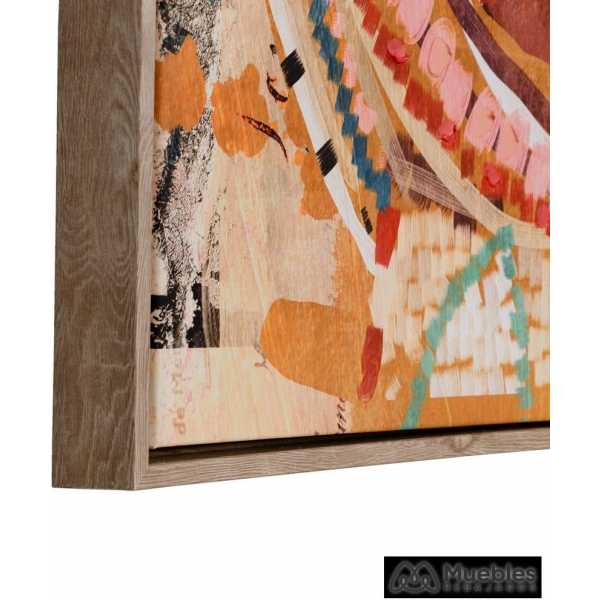 Cuadro pintura africana lienzo 83 x 123 cm 12
