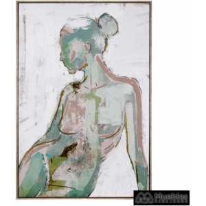 cuadro pintura desnudo lienzo 83 x 123 cm