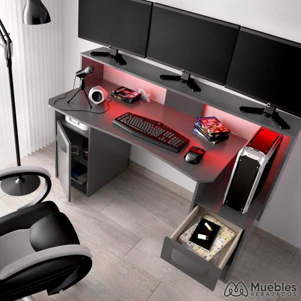 escritorio setup gamer fosk 13