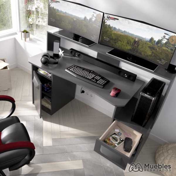 escritorio setup gamer fosk 4