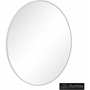 espejo blanco dm cristal decoracion 120 x 2 x 120 cm
