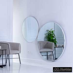 espejo blanco dm cristal decoracion 90 x 2 x 90 cm 7