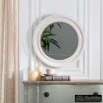 espejo blanco rozado cristal madera 53 x 350 x 53 cm 7