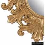 espejo dorado cristal pu decoracion 114 x 450 x 114 cm 3