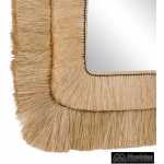 espejo fibra natural decoracion 91 x 91 cm 3