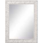 espejo gravado blanco decoracion 64 x 2 x 84 cm