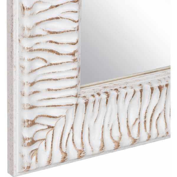 Espejo gravado blanco decoracion 64 x 2 x 84 cm 4