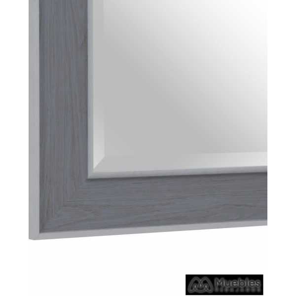 espejo gris blanco madera decoracion 56 x 2 x 126 cm 4