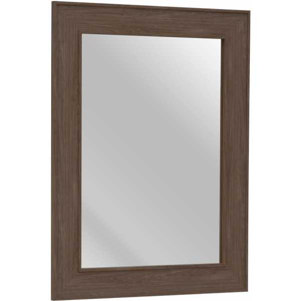Espejo marron madera decoracion 66 x 2 x 86 cm 2