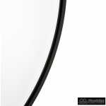 espejo negro aluminio cristal 100 x 4 x 100 cm 4