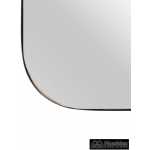 espejo negro metal cristal decoracion 80 x 2 x 55 cm 5