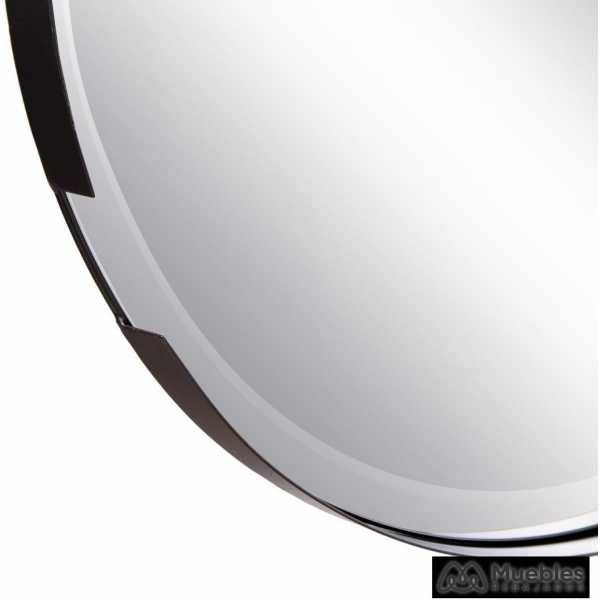 Espejo negro metal decoracion 51 x 3 x 1 cm 3