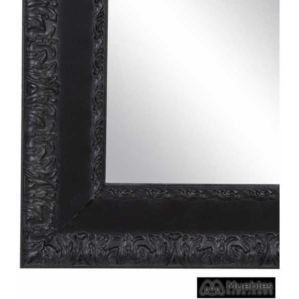 Espejo negro rozado dm decoracion 4250 x 3 x 13250 cm 4