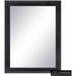 espejo negro rozado dm decoracion 7250 x 3 x 93 cm