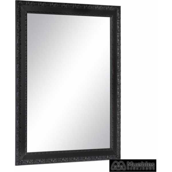 Espejo negro rozado dm decoracion 7250 x 3 x 93 cm 2