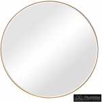 espejo oro aluminio cristal decoracion 40 x 280 x 40 cm 2