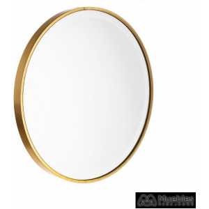 espejo oro aluminio cristal decoracion 40 x 280 x 40 cm